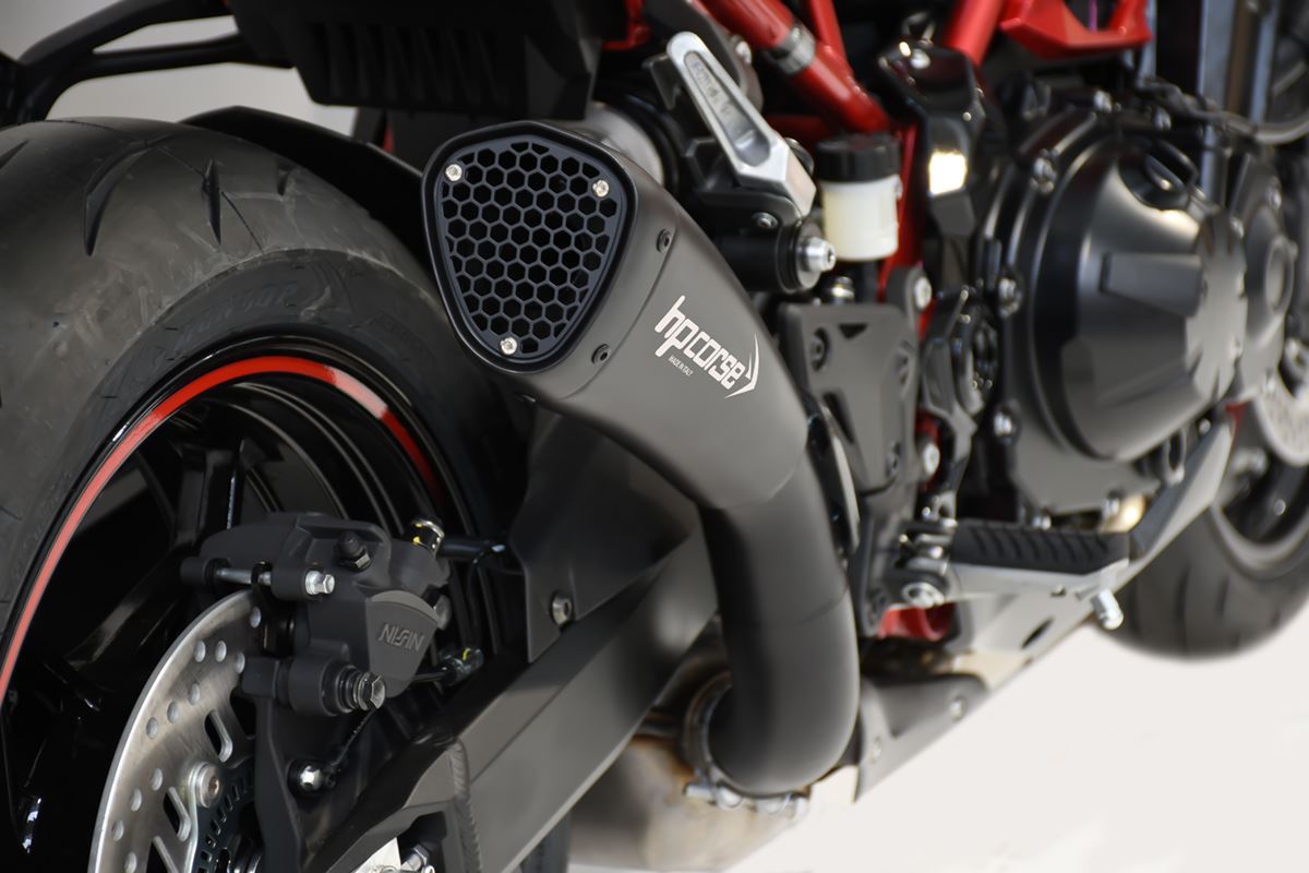 HP Corse Hydroform Short R Black Kawasaki Z900 (2025+)