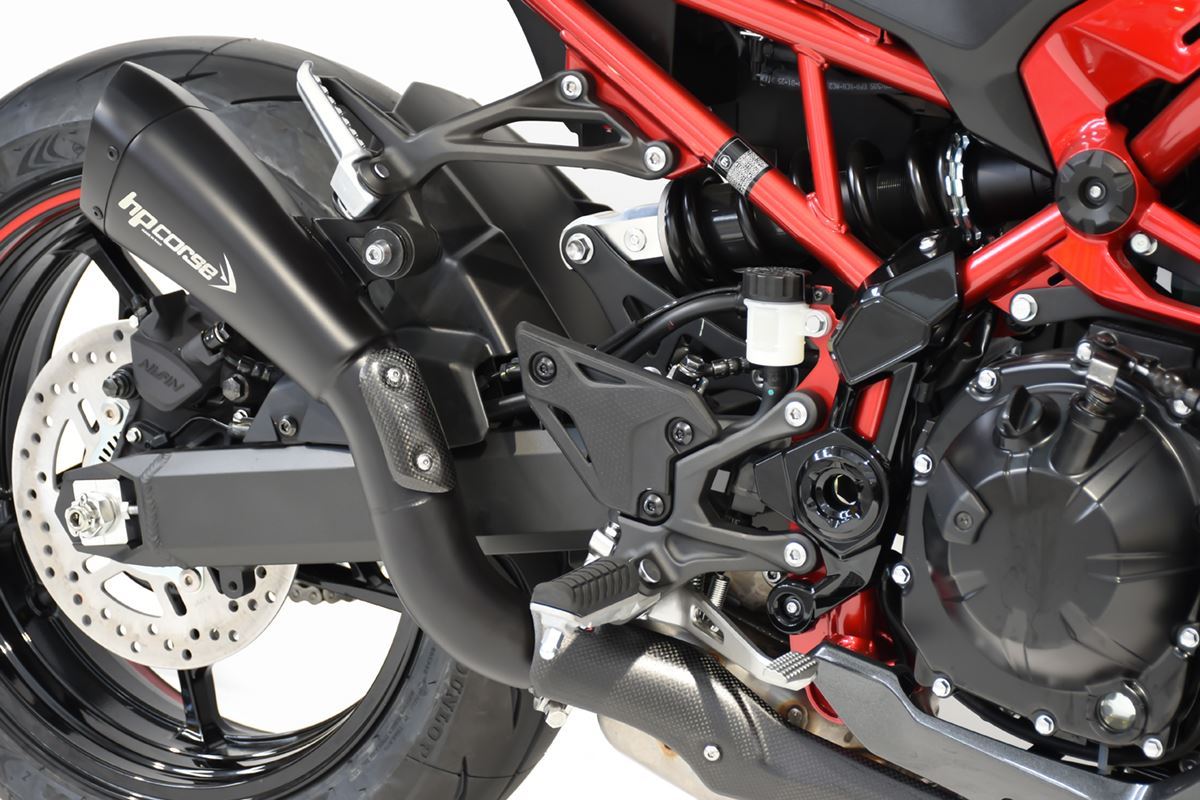 HP Corse Hydroform Short R Black Kawasaki Z900 (2025+)