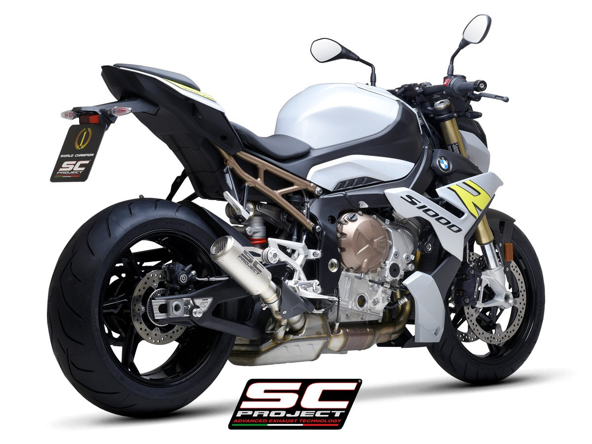 SC Project CR-T Titanium slip-on uitlaat BMW S1000R (2021-2024)