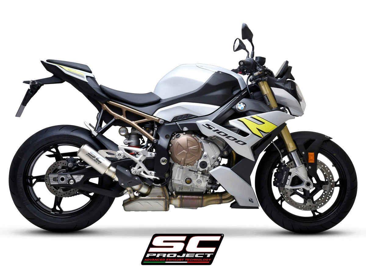 SC Project CR-T Titanium slip-on uitlaat BMW S1000R (2021-2024)