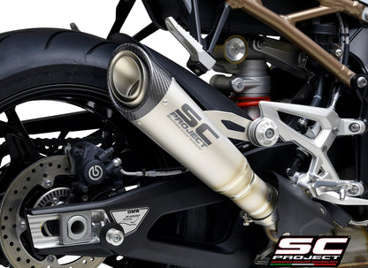 SC Project S1 Titanium uitlaat BMW S1000R (2021-2024)