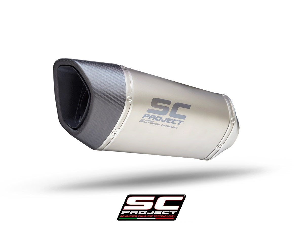 SC1 -R exhaust KTM 1290 Superduke R 2020+ - Huls: Titanium