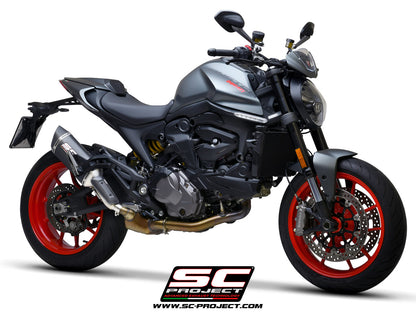 SC-Project SC1-S uitlaatdemper carbon Ducati Monster 950 (2021-2025)