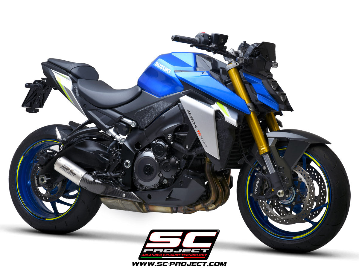 SC-Project CR-T Titanium Slip-On EURO5+ Suzuki GSX-S1000 (2024+)