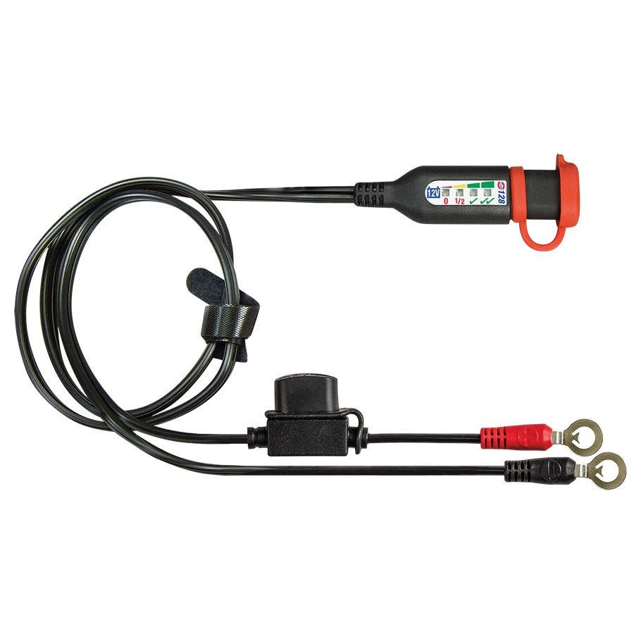 OptiMate O-128 accukabel & loodaccu-monitor – ringen M8-M10 naar SAE – 13A max