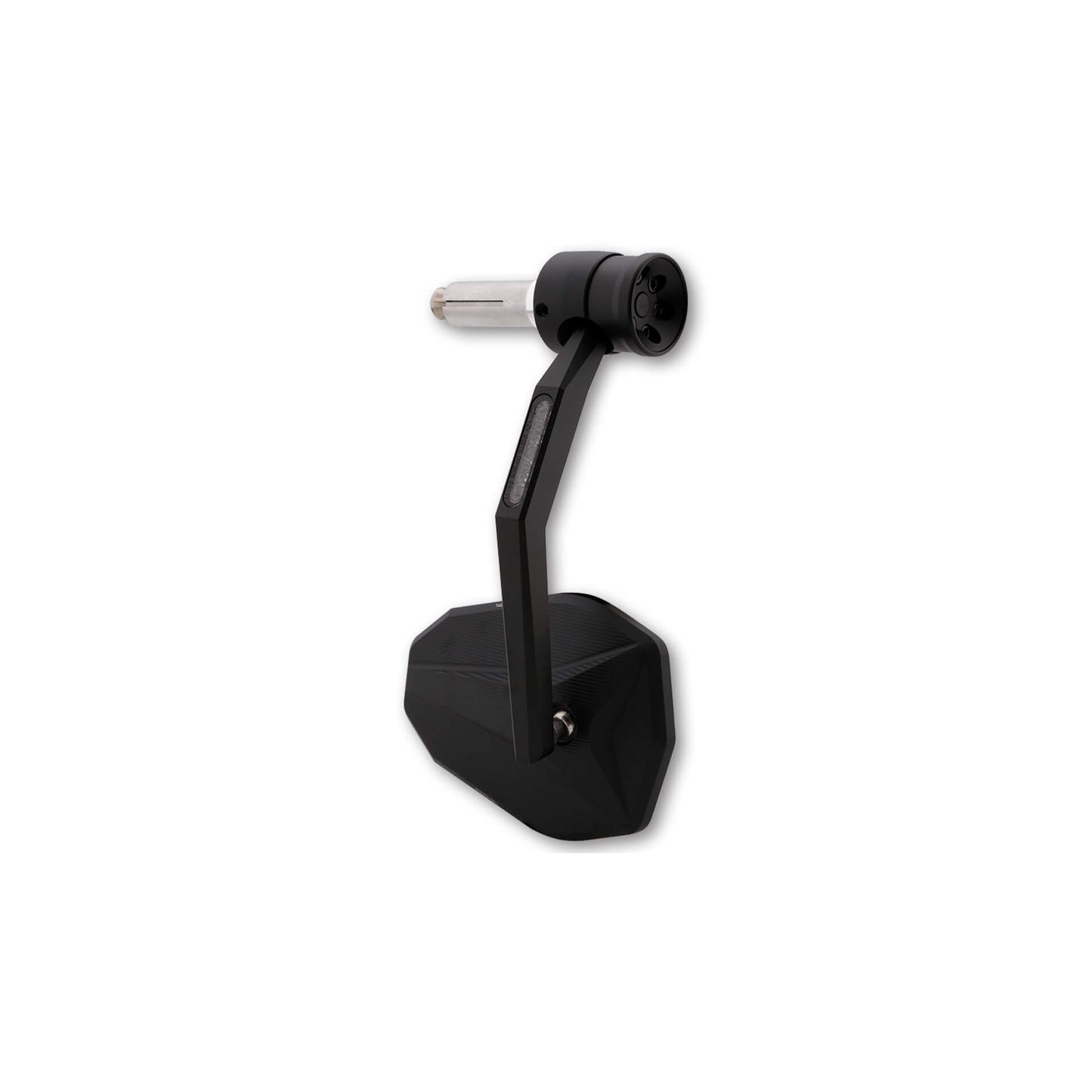 Highsider Victory-X Rim Handlebar End Mirror with LED Turn Signal/Position Light