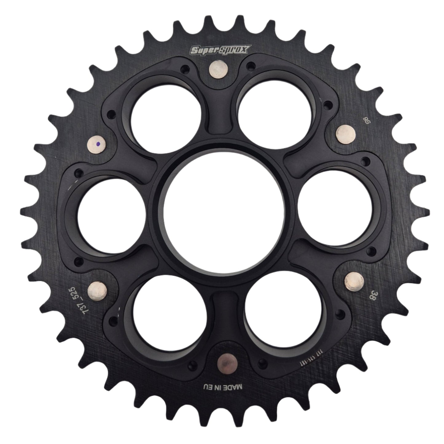 SuperProx Back-tooth Wheel Stealth Edge 525 39T Zwart Ducati 1098 (2007-2008)