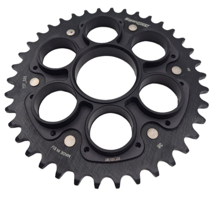 SuperProx Back-tooth Wheel Stealth Edge 525 38T Black Ducati 1098 (2007-2008)