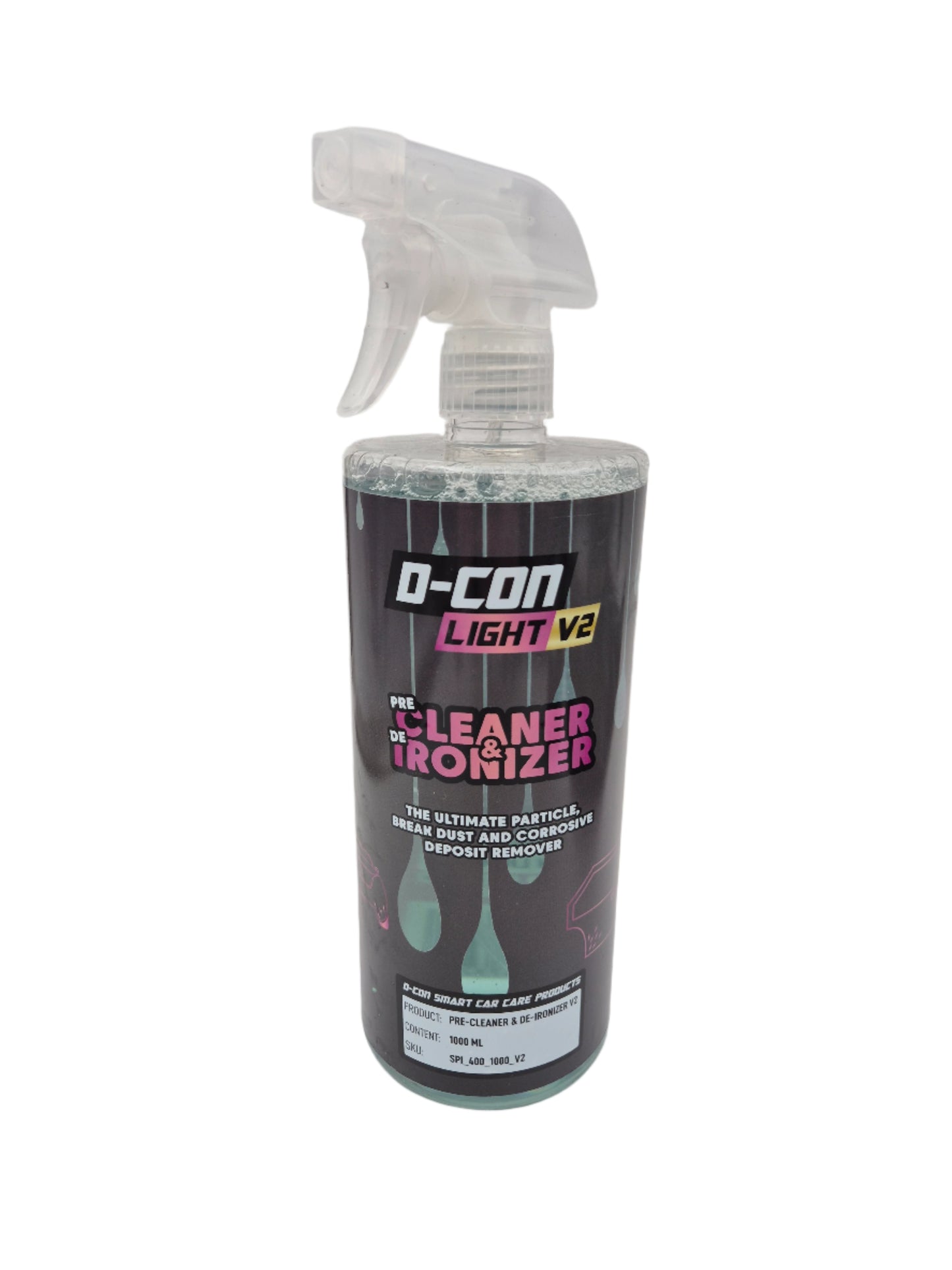 D con Light V2 - Eisenentferner & Pre -Cleaner - 1000ml 1l