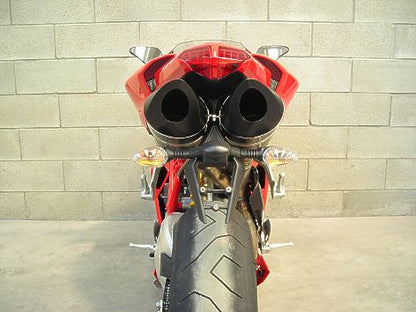 G&G Big Oval Exhaust Set Ducati 1198