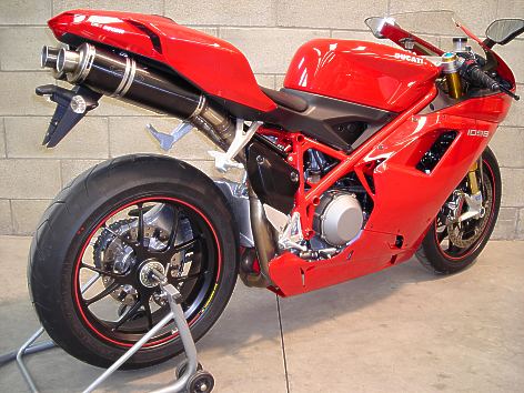 G&G Big Oval Exhaust Set Ducati 1198