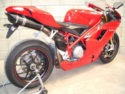 G&G Big Oval Exhaust Set Ducati 1198