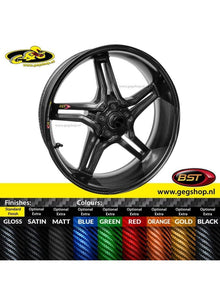 BST Star TEK achtervelg carbon 6,0 x 17" Ducati 1098 (2007-2009)