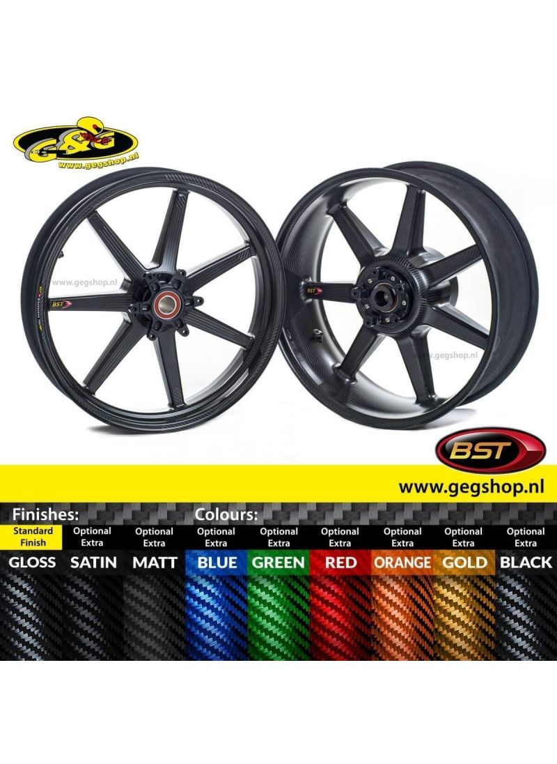 BST Carbon Achtervelg Mamba TEK 6,0 x 17" Yamaha YZF R6 2017+