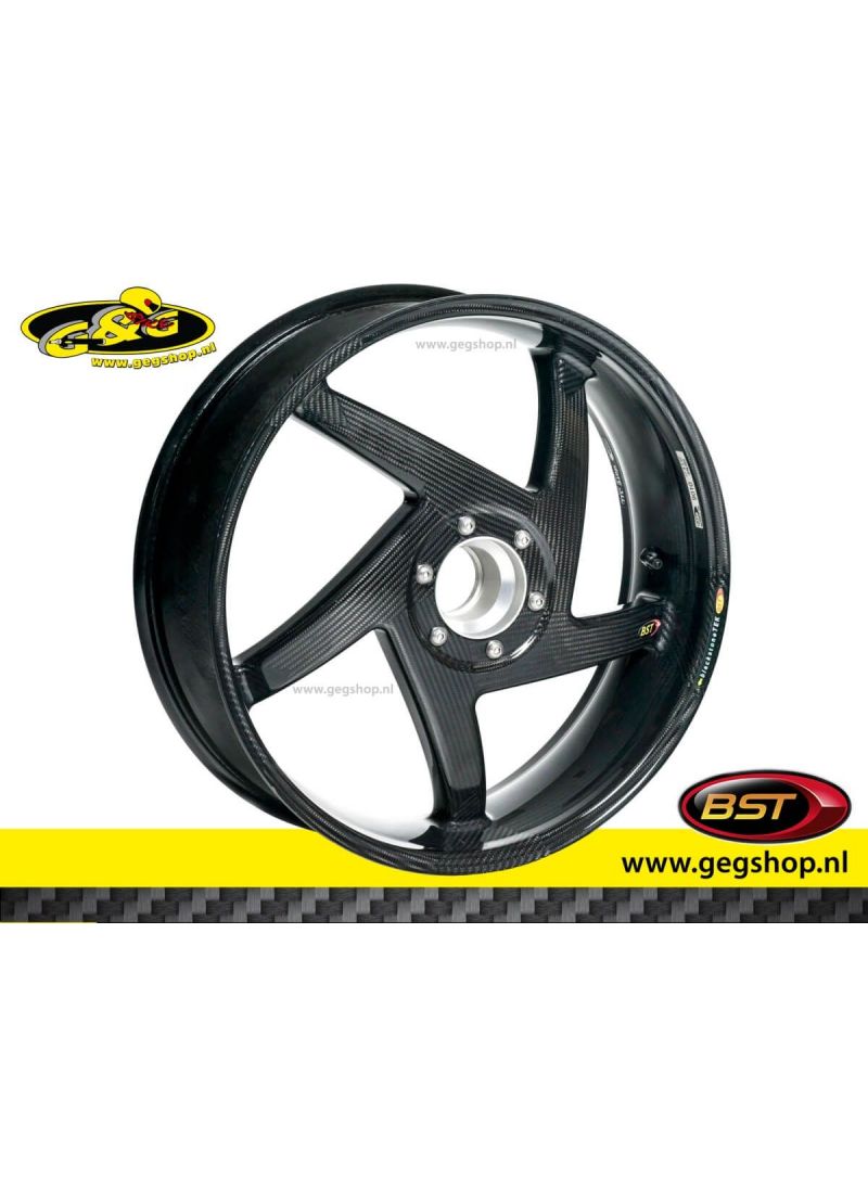 BST Carbon Achtervelg Diamond TEK 5,75 x 17" Triumph Speed Triple 1050 2006 - 2007