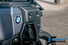Radiator zijpaneel rechts met montagepunten voor zijkoffers mat carbon BMW R1300GS Adventure Trophy (2024+)
