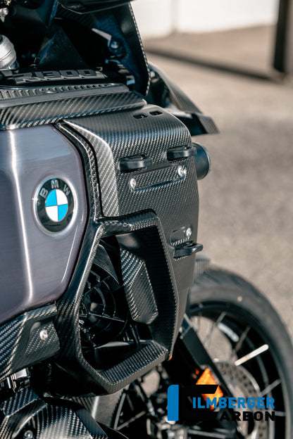 Luchtinlaat paneel cover rechts mat carbon BMW R1300GS Adventure (2024+)
