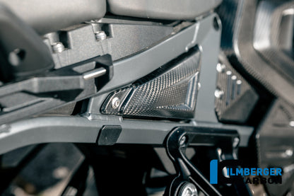 Frame driehoek-cover rechts achterste deel mat carbon BMW R1300GS Adventure Trophy (2024+)