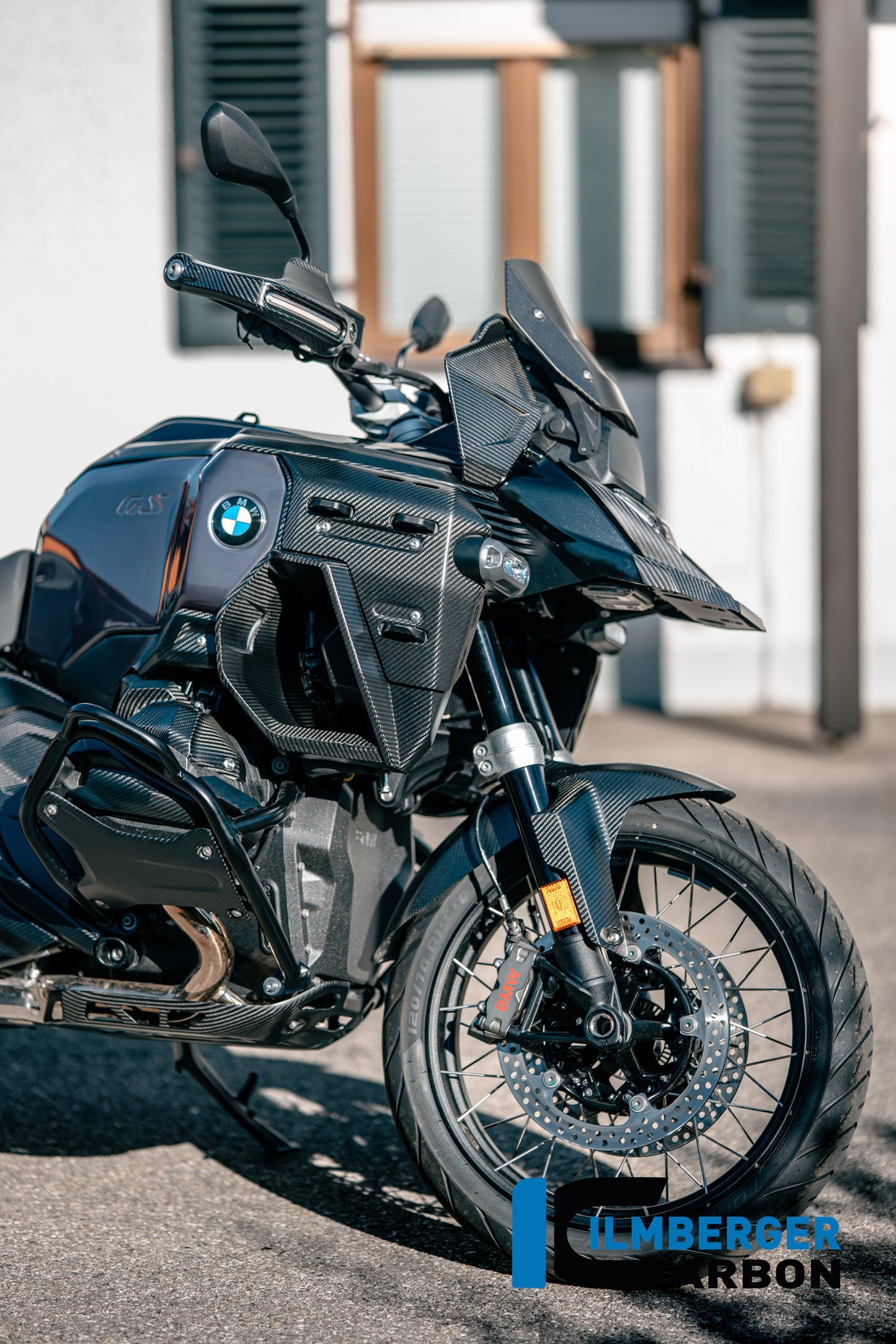 Windgeleider (deflector) rechts mat carbon BMW R1300GS Adventure (2024+)