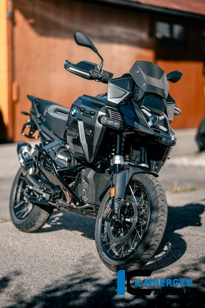 Windgeleider (deflector) rechts mat carbon BMW R1300GS Adventure Triple Black (2024+)