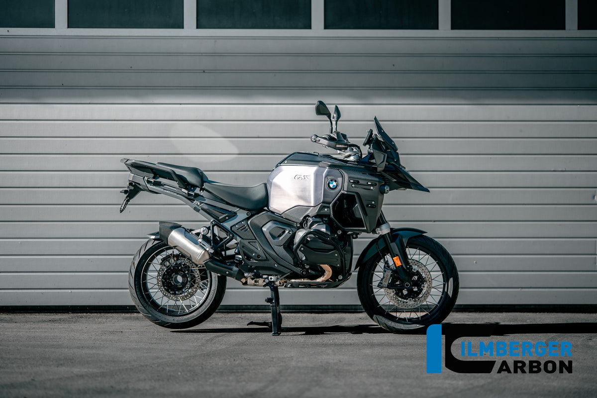 Rechte Abdeckung des Luftansaugungspanels mattes Carbon BMW R1300GS Adventure Option 719 Karakorum (2024+)