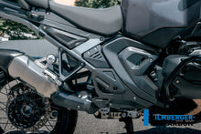 Frame driehoek-cover rechts voorste deel mat carbon BMW R1300GS Adventure Option 719 Karakorum (2024+)