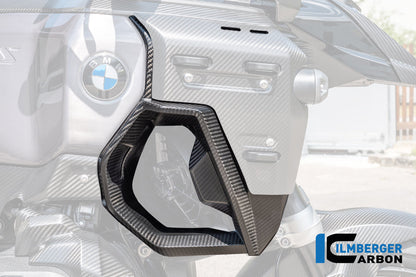 Luchtinlaat paneel cover rechts mat carbon BMW R1300GS Adventure Trophy (2024+)