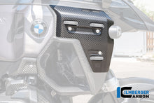 Radiator zijpaneel rechts met montagepunten voor zijkoffers mat carbon BMW R1300GS Adventure Option 719 Karakorum (2024+)