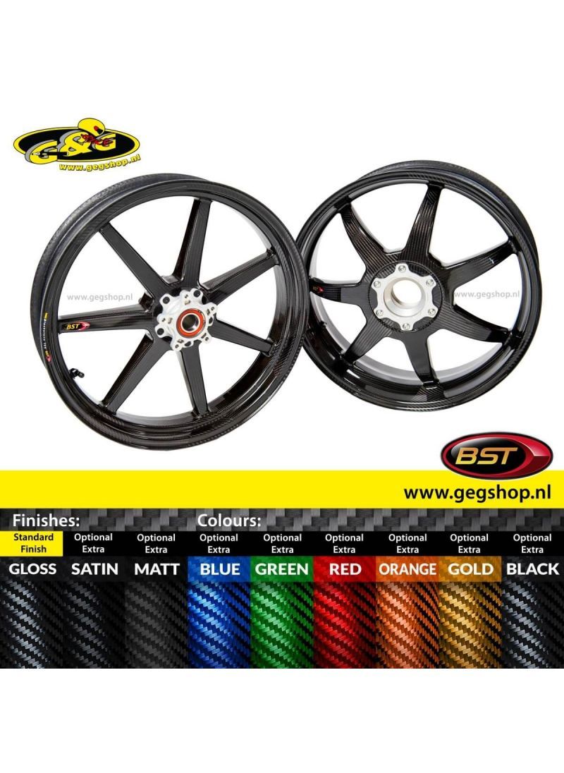 BST Carbon Achtervelg Mamba TEK 6,0 x 17" Ducati Multistrada 1200