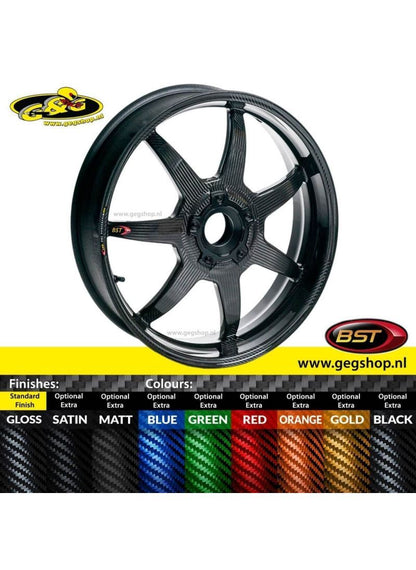 BST Carbon Achtervelg Mamba TEK 6,0 x 17" Ducati Streetfighter V4 V4S