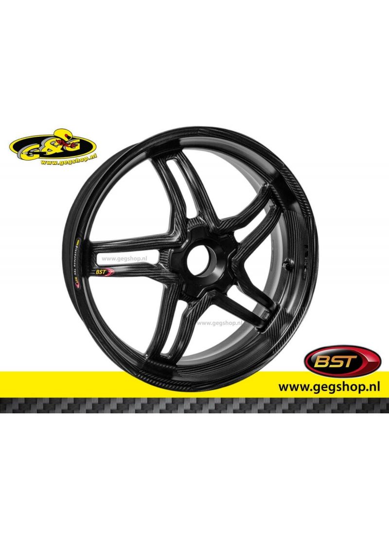 BST Carbon Achtervelg Rapid Tek 5,5 x 17" Ducati Monster 796 / 1100 Evo