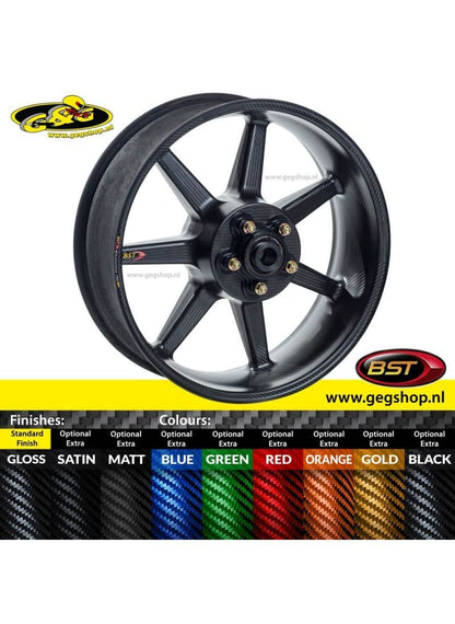 BST Carbon Achtervelg Mamba TEK 6,0 x 17" Ducati 899 / 959