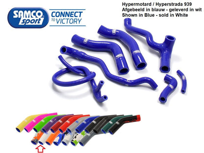 Samco Hose Kit White Hypermotard Hyperstrada 939 2016 2017 2018