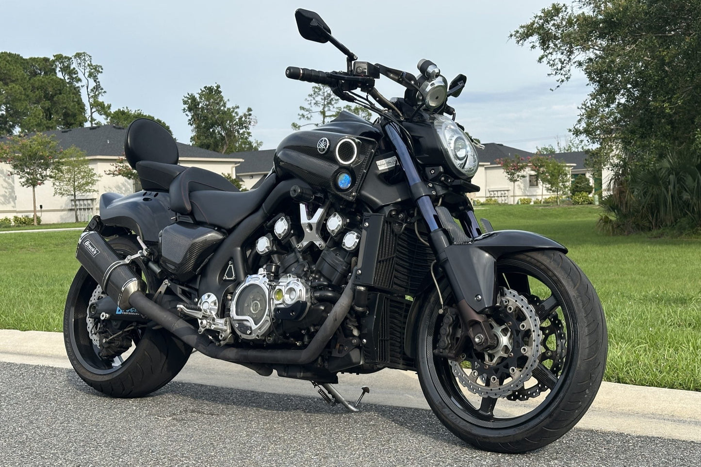 BST Carbon Achtervelg Black Star 8,0 x 18" Yamaha V-Max 2009-2021