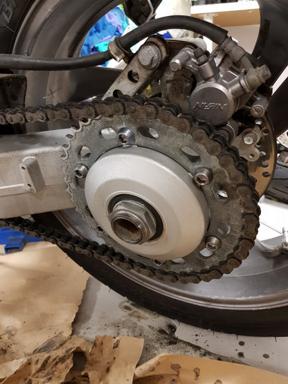 Back -tooth carrier Damping rubber NT650 HAWK GT