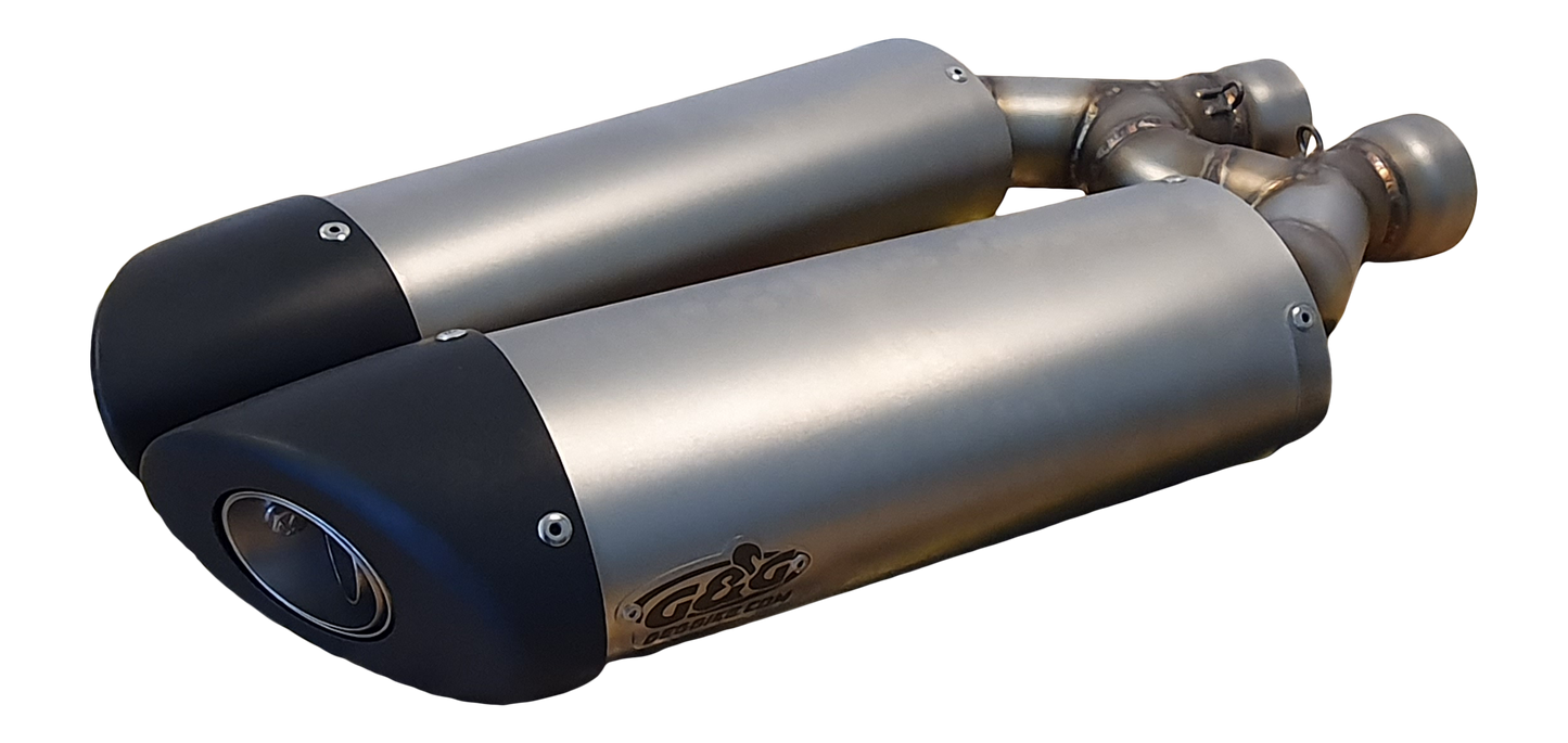 G&G Oval Exhaust Damperset Ducati 749 - 999