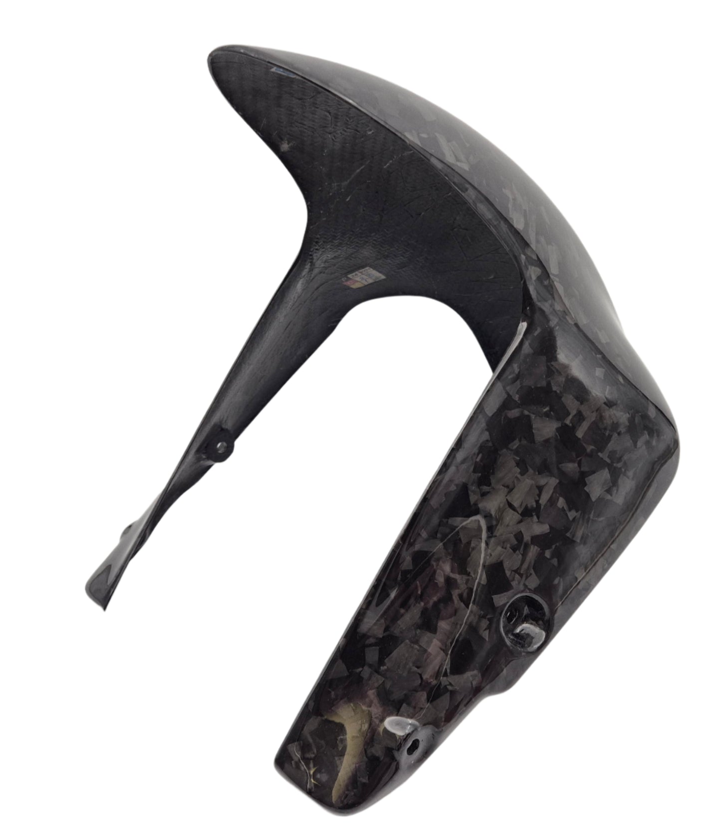 Forged carbon front fender for Ducati 848, 1098, 1198, Streetfighter & Monster