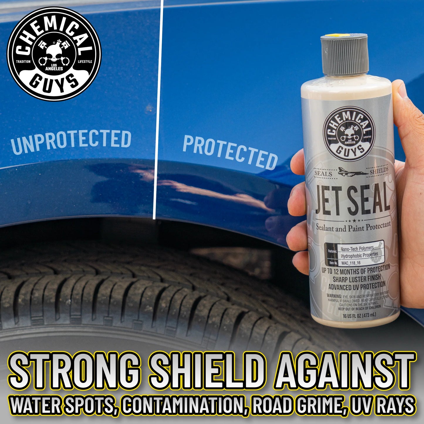 Chemical Guys Jetseal 109/209 - Ultimate paint sealing & Gloss protection (473ml)
