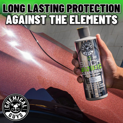 Chemical Guys Slick Finish Cleaner Wax - 473ML