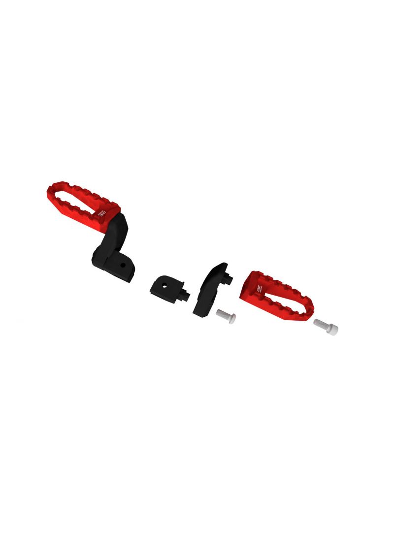 Evotech Ducati Hypermotard 950 RVE Kentekenplaathouder (2020-2025) (Termignoni Single Race Exhaust Compatible)