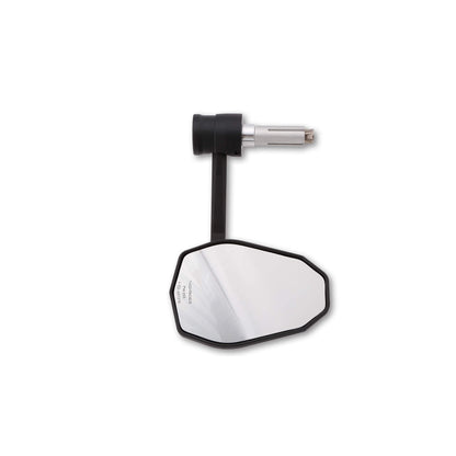 Highsider Victory-X Rim Handlebar End Mirror with LED Turn Signal/Position Light