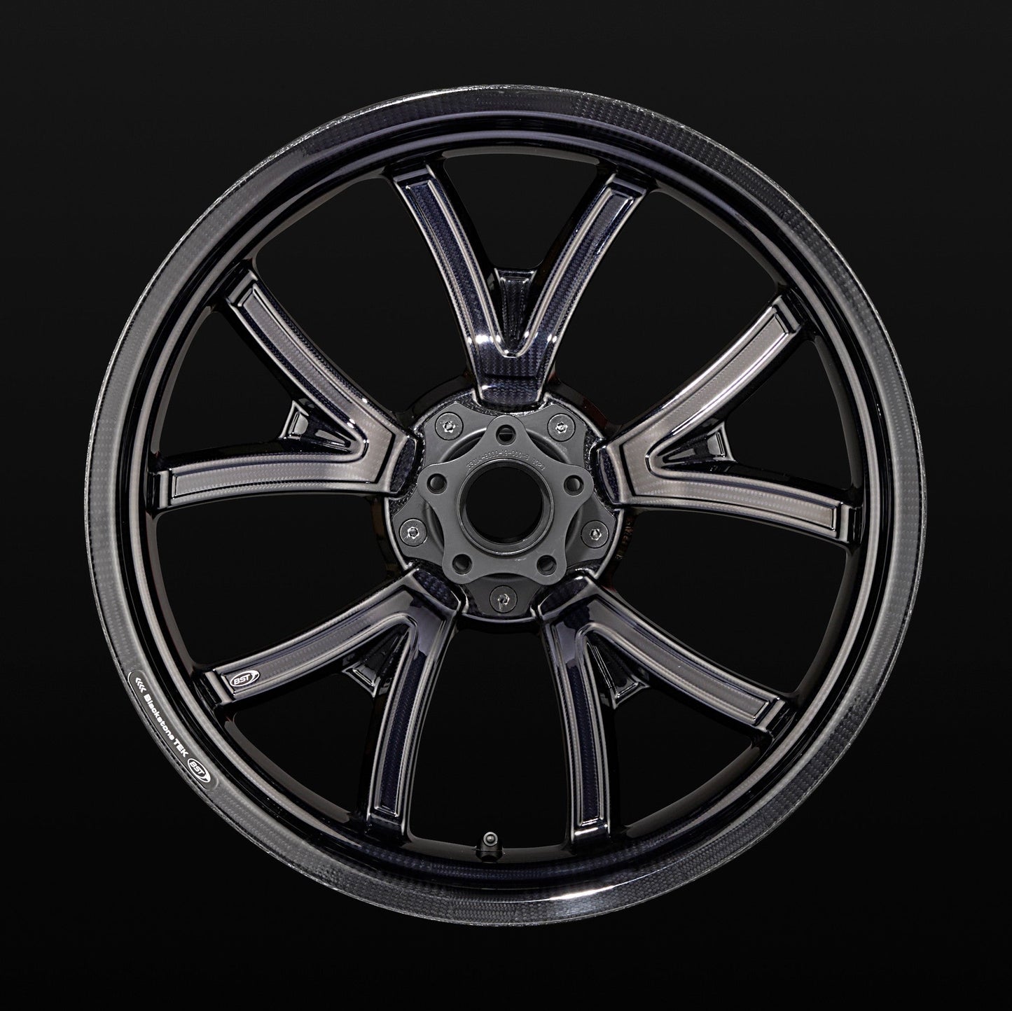 BST Twin TEK 3.5x17" carbon voorvelg voor Harley Davidson FXD Super Glide (2008-2010)