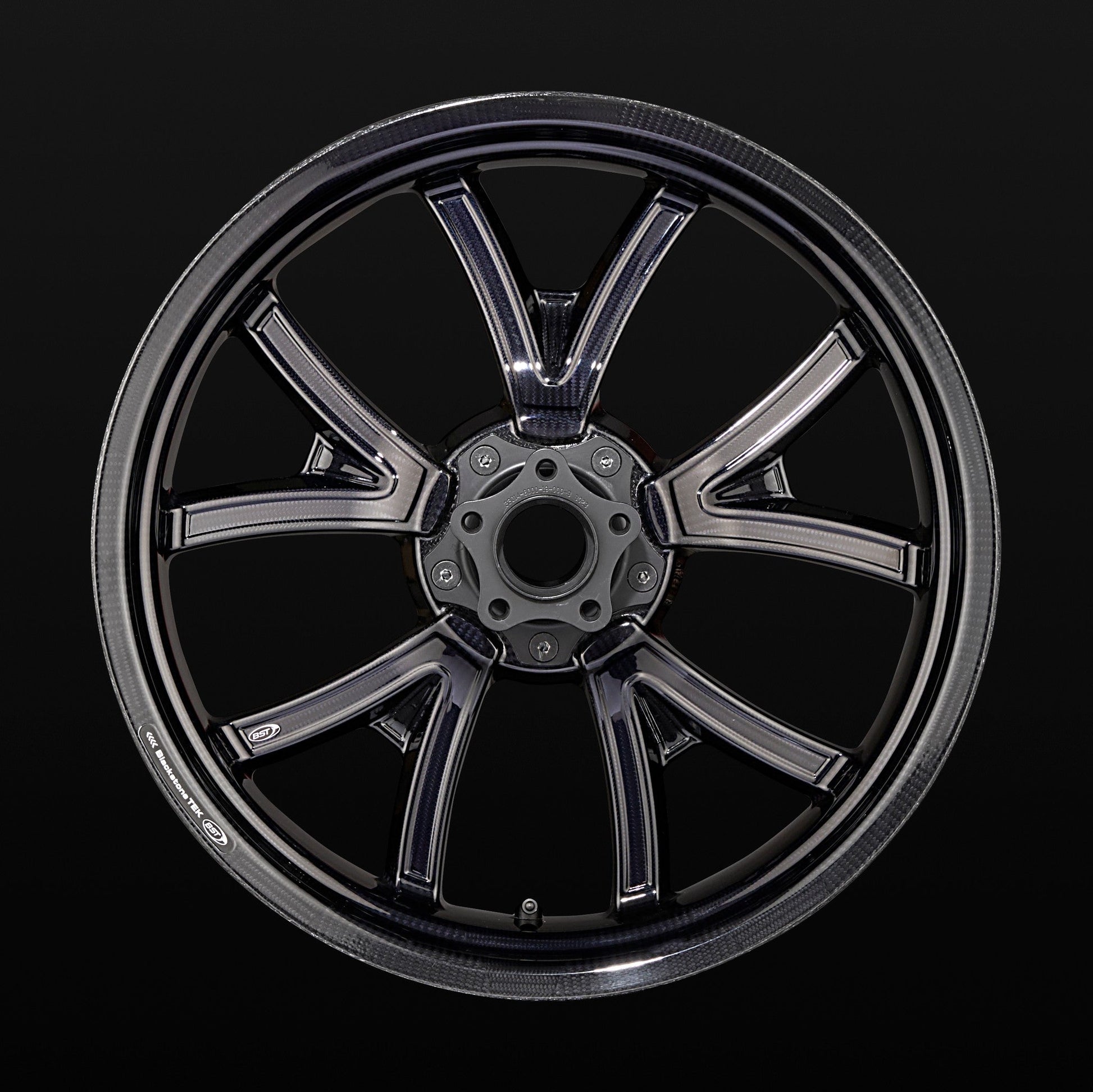 BST Twin TEK 3.5x17" carbon voorvelg voor Harley Davidson FXD Super Glide (2008-2010)