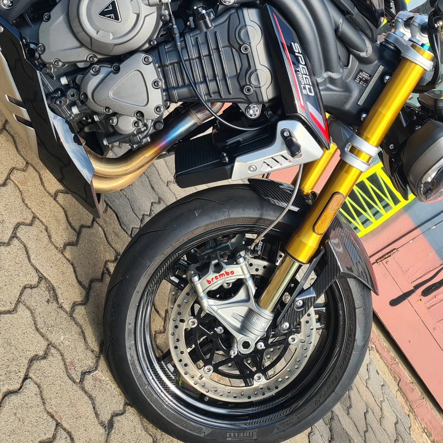 BST Star TEK voorvelg carbon 3,5 x 17" RSV4 RR 2015-2020