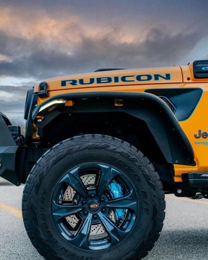 BST Tuff TEK velgenset 9.5" x 20" ET -2,3 (4 stuks) Jeep Wrangler Sahara (2007-2018)