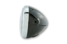 LSL Clubman Headlight 6.5 Inch, Black-Chrome