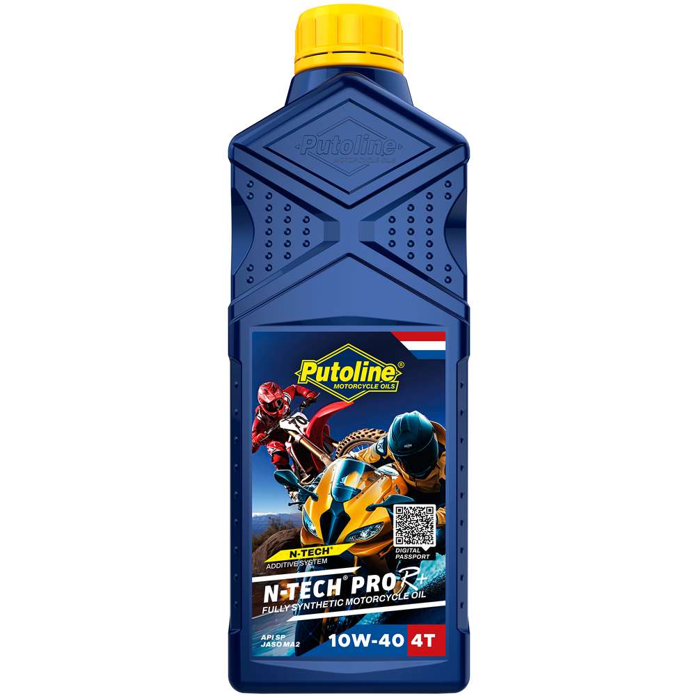 Putoline N-TECH PRO R+ 10W-40 1L Volsynthetische Motorolie voor Sportieve 4-Takt Motoren