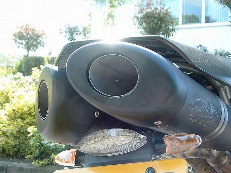 G&G Oval Exhaust Damperset Ducati 749 - 999