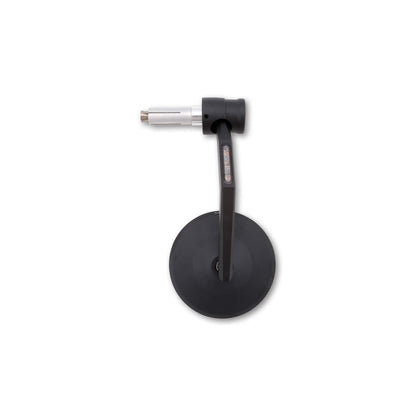 Highsider Montana Rim Handlebar End Mirror with Led Turn Signal/Position Light