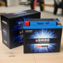 Shido LT12B -BS Lithium battery - Light and powerful